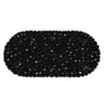 Tapis 69x35cm noir série trendy