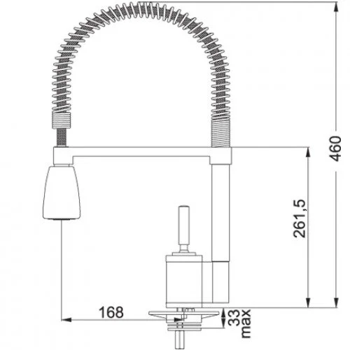 Franke mitigeur Joy cocktail chrome – Image 5