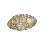 Turkma vasque à poser effet marbre beige 52x38x13 03472