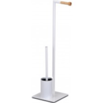 Porte Papier Hygiénique et Balai Sanili