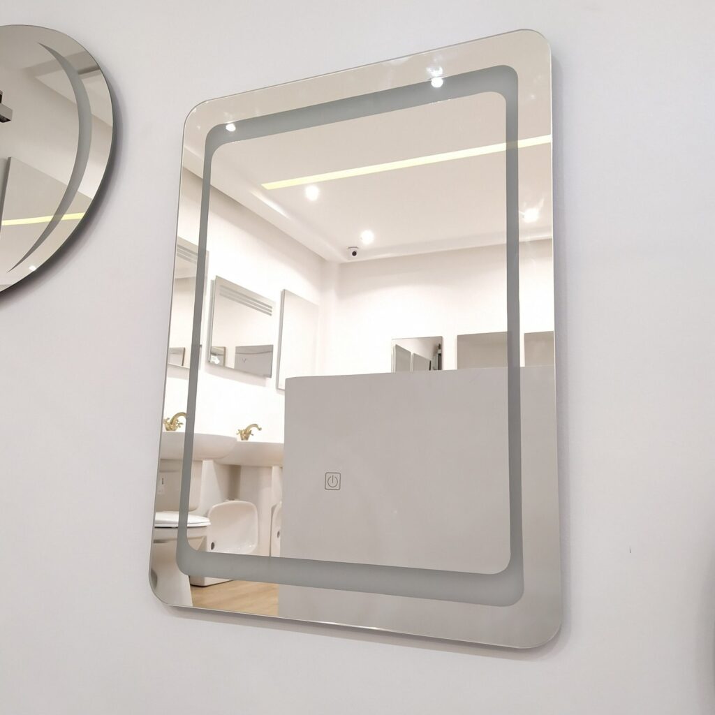 Miroir Carré LED Blanc
