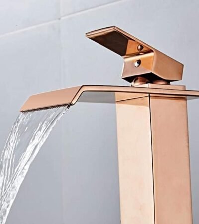 Mitigeur Lavabo Haut Bronze