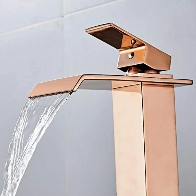 Mitigeur Lavabo Haut Bronze