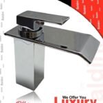 Mitigeur Lavabo Cascade Chrome Baldini