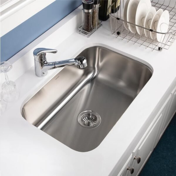 Aguamix évier sous plan 1 bac 52 x 42 ovale