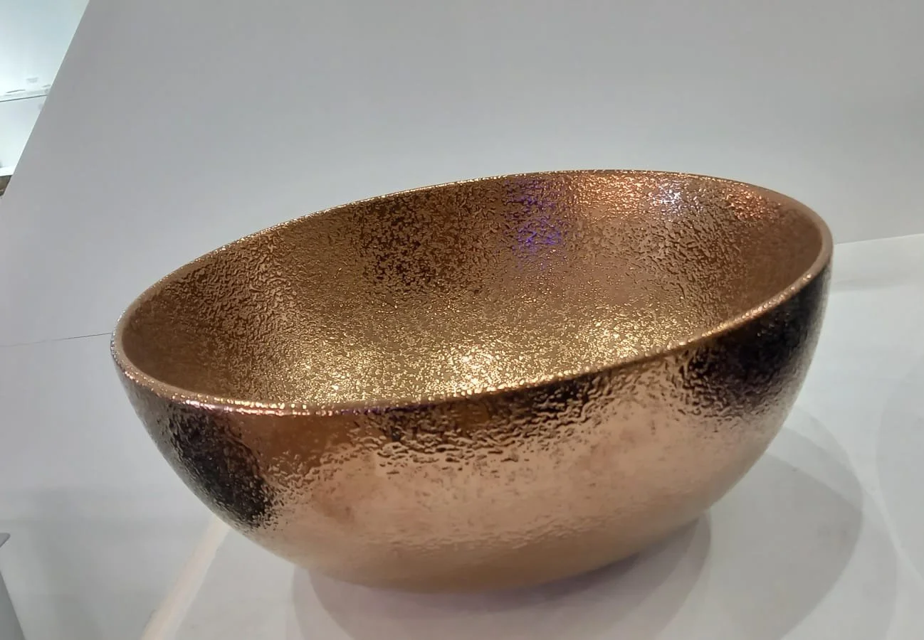 BK vasque à poser bronze rond – Image 3