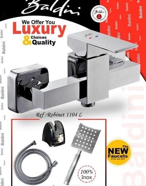 Mitigeur Douche Carré Baldini