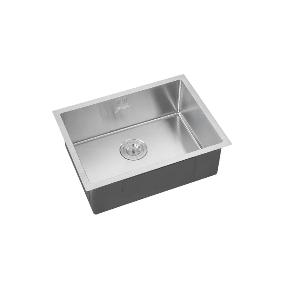 Baldini évier BL 12 58X45 chrome - La performance classique en acier inoxydable