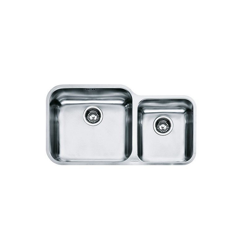 Évier Franke Gax sous plan 120-2 bac 83 x 45 cm