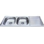Evier encastrable inox 1.20x50