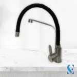 Mitigeur Chef Firmer avec flexible noir mat