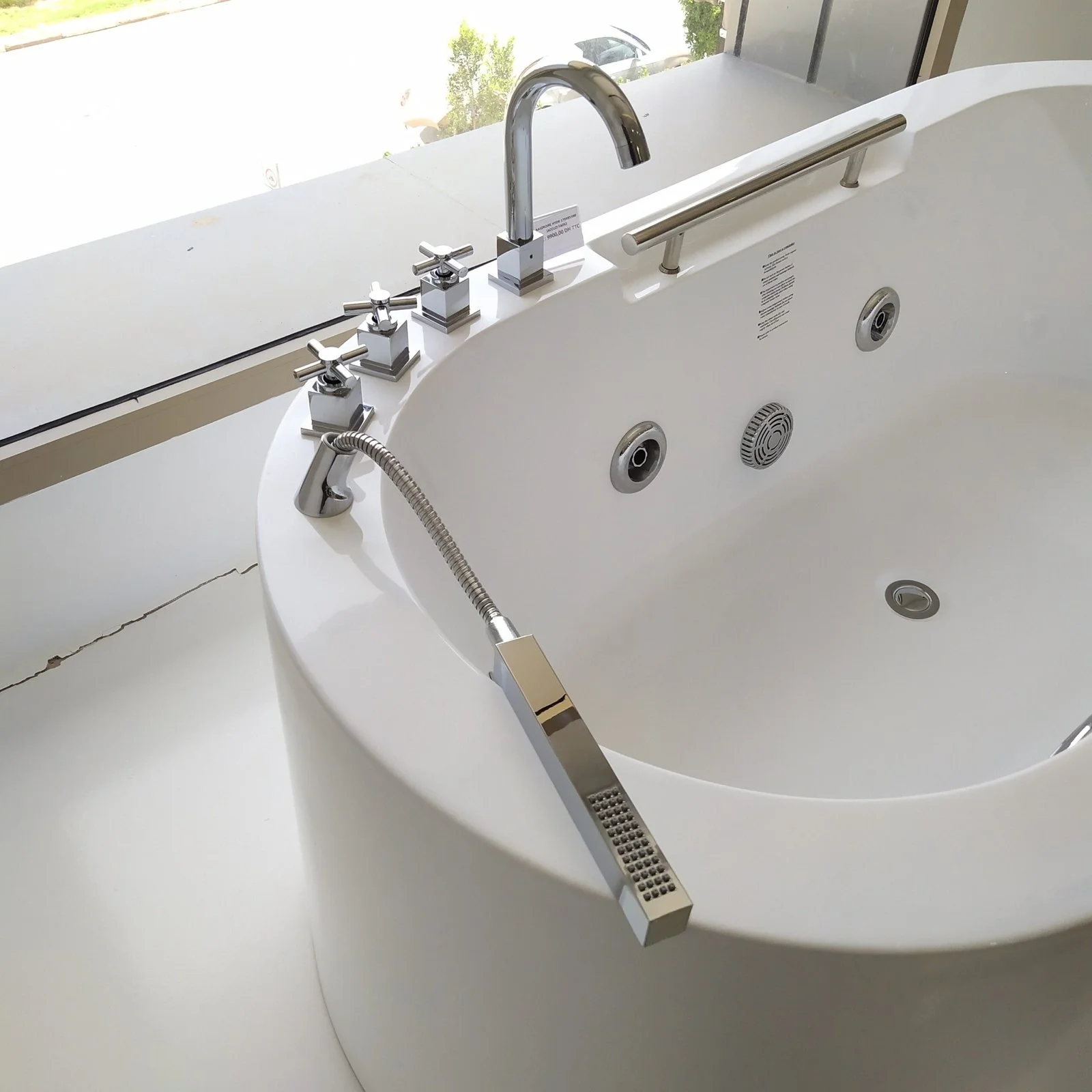 Baignoire-Jaccuzi hydr 170X80x60 - vue 2