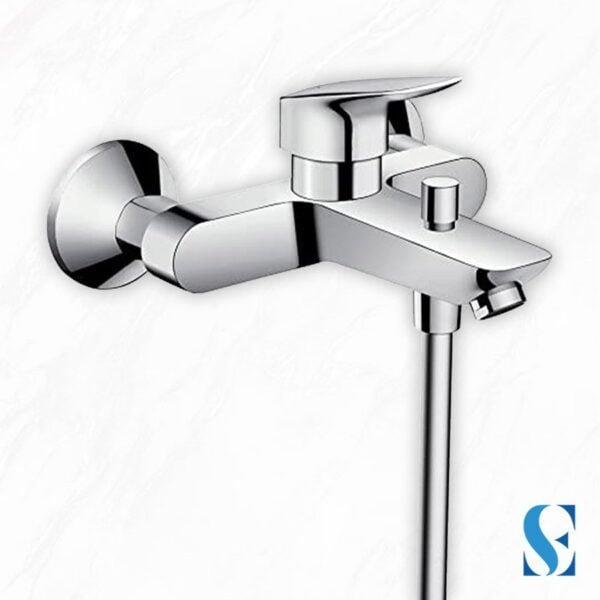 Mitigeur baignoire Hansgrohe Logis Carré Chrome