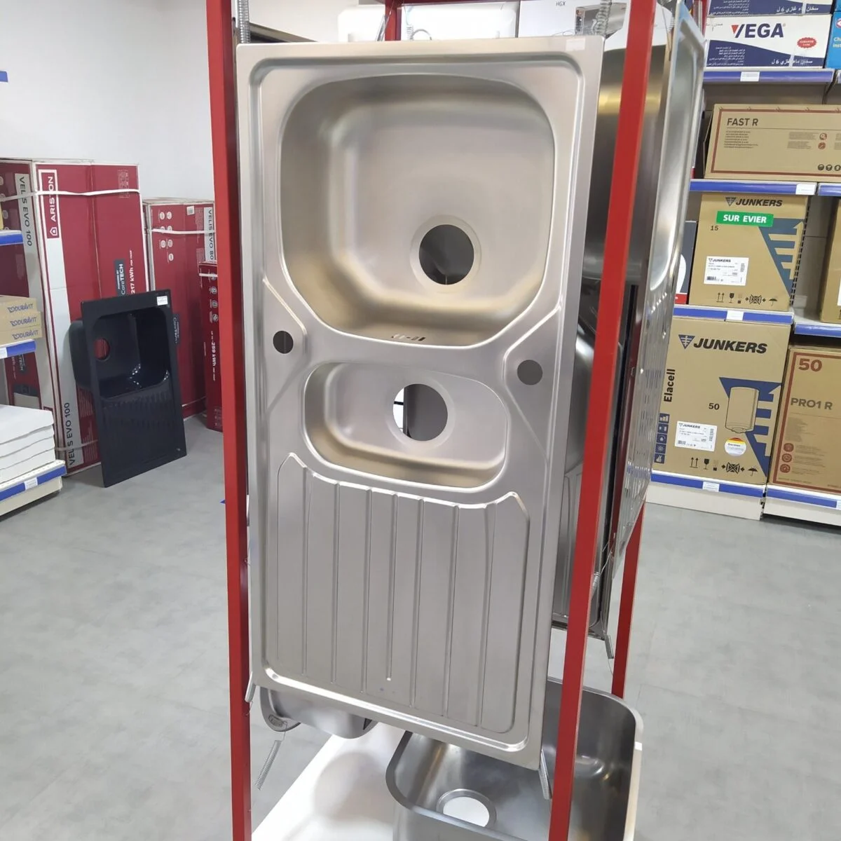 Evier De Cuisine reno un bac 1/2 100 X 50 cm Franke 101.503.39 – Image 4