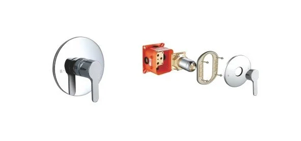 Ibergrif mitigeur de douche encastre m21701a