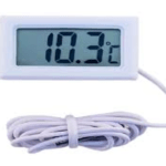 Thermometre digital blanc
