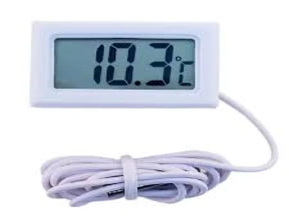 Thermometre digital blanc