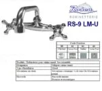 Melangeur cuisine mural normal /u rs-9 lm-n-u chrome