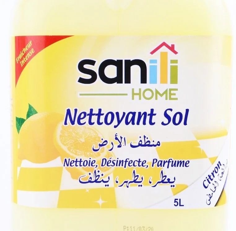 SANILI EAU DE JAVEL 5L CITRON 5D 1