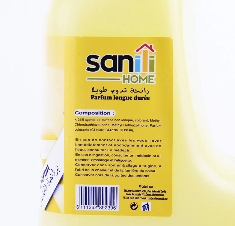 SANILI EAU DE JAVEL 5L CITRON 5D 2