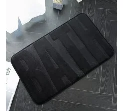 Tapis 45x75cm Noir Série TRENDY – Image 1