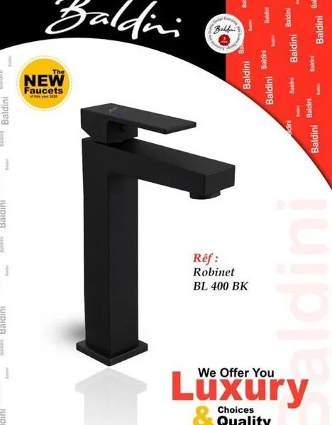 Mitigeur Lavabo Vasque Black Haut