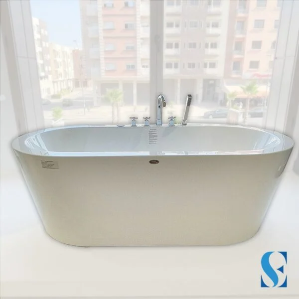 Baignoire hydromassage 180 x 85 x 60 flis