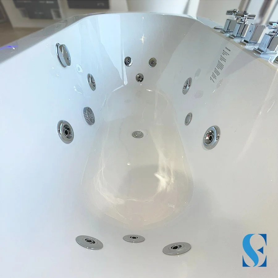 Baignoire hydromassage 180 x 85 x 60 flis - vue 3