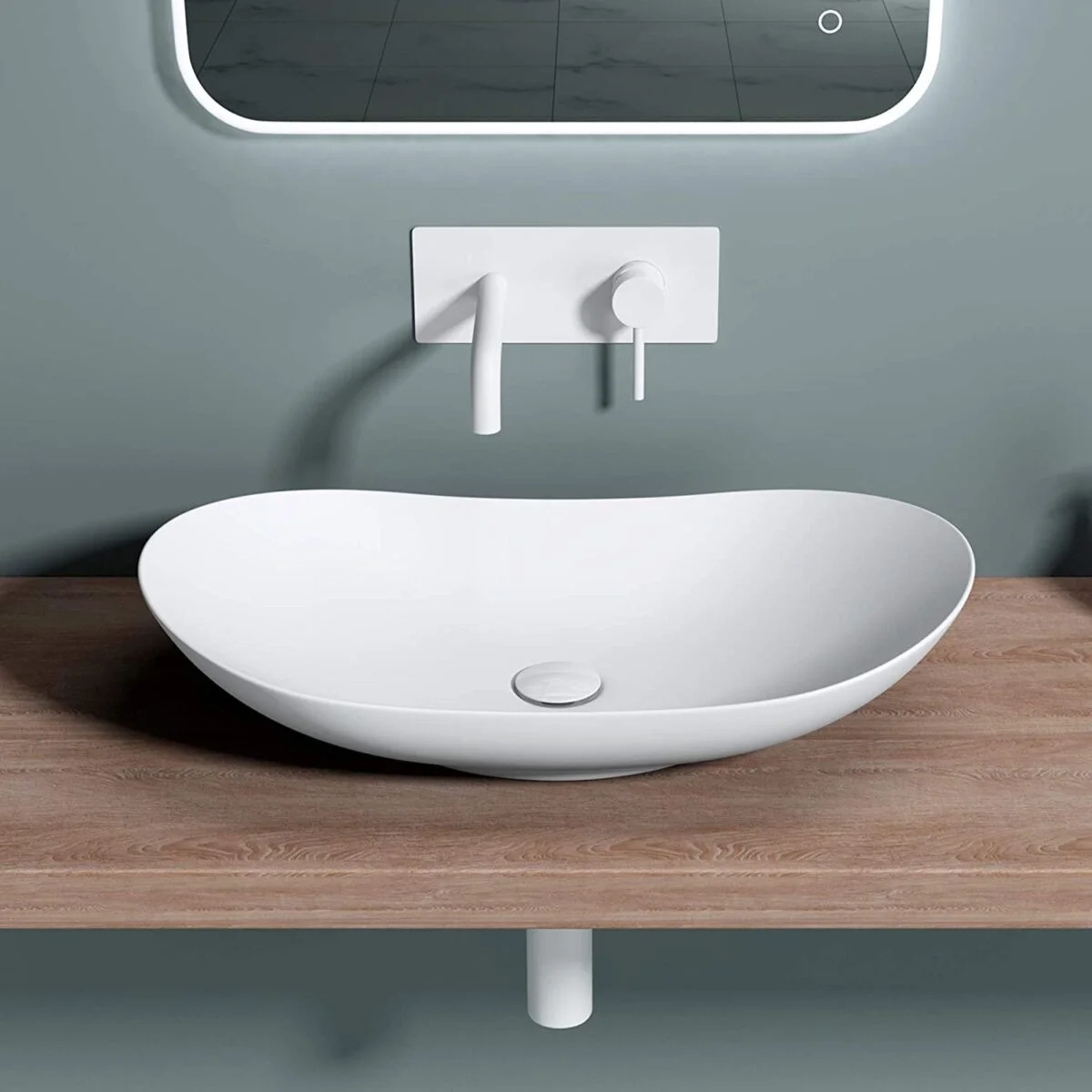 VASQUE BLANC STYLE BATEAU AA478 159 605X360X140 GM PERLA – Image 1