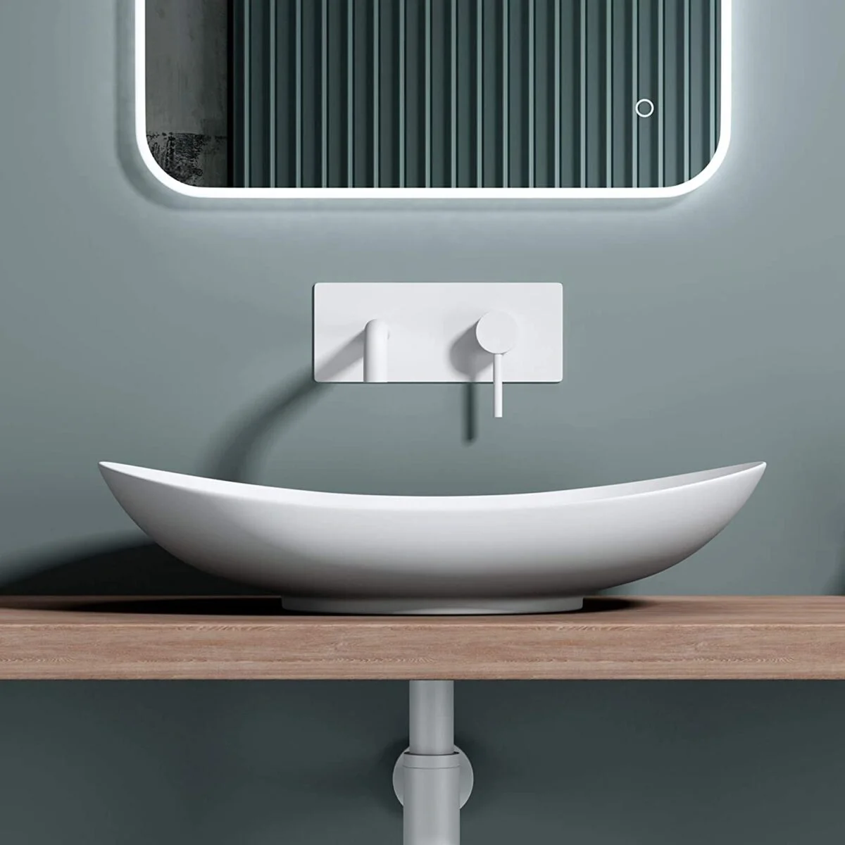 VASQUE BLANC STYLE BATEAU AA478 159 605X360X140 GM PERLA – Image 6