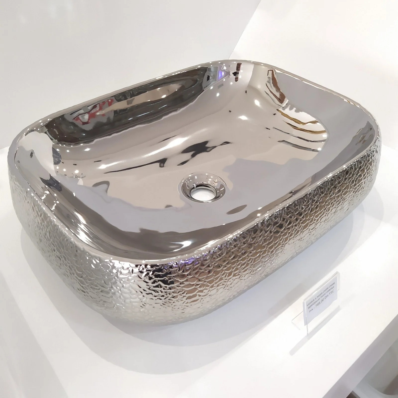 VASQUE A POSER CARRE CHROME BRILLANT TIVOLI – Image 2