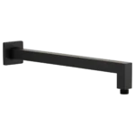 Zenith bras de douche mural noir carre