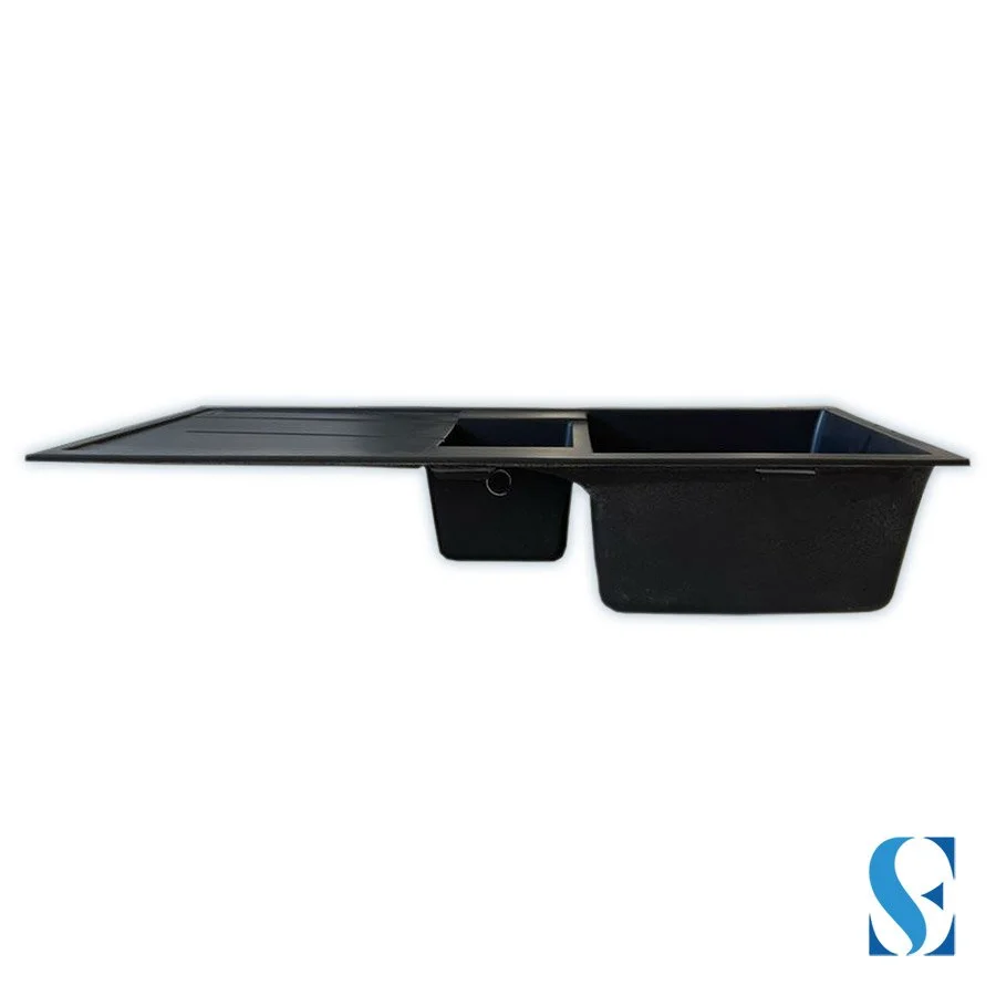 evier frangranit 1 2 bac 100cm 333