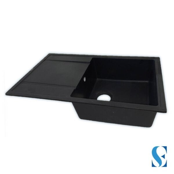 Évier fragranit 86x50 noir Franke - Sani Expert