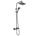 Hansgrohe colonne de douche thermostatique noir Shape