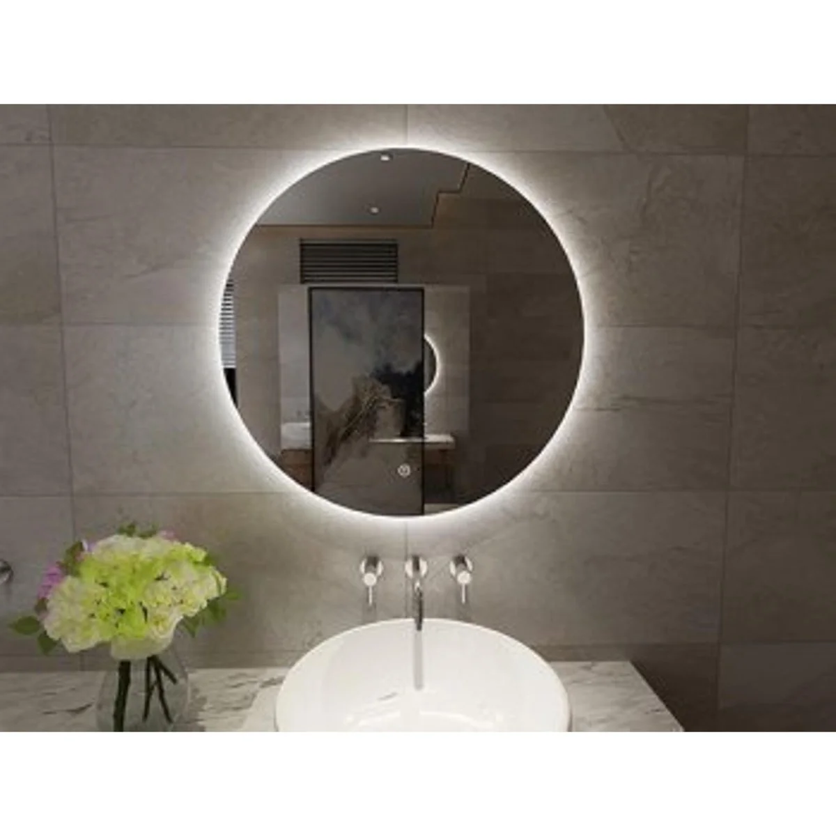Gs miroir led rond 60x60 – Image 2