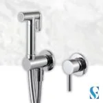 ZENITH KIT WC ENCASTRE ROND CHROME