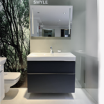 Geberit meuble Smyle gris 88 cm