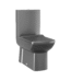 Aquavit Bloc WC à poser gris mat