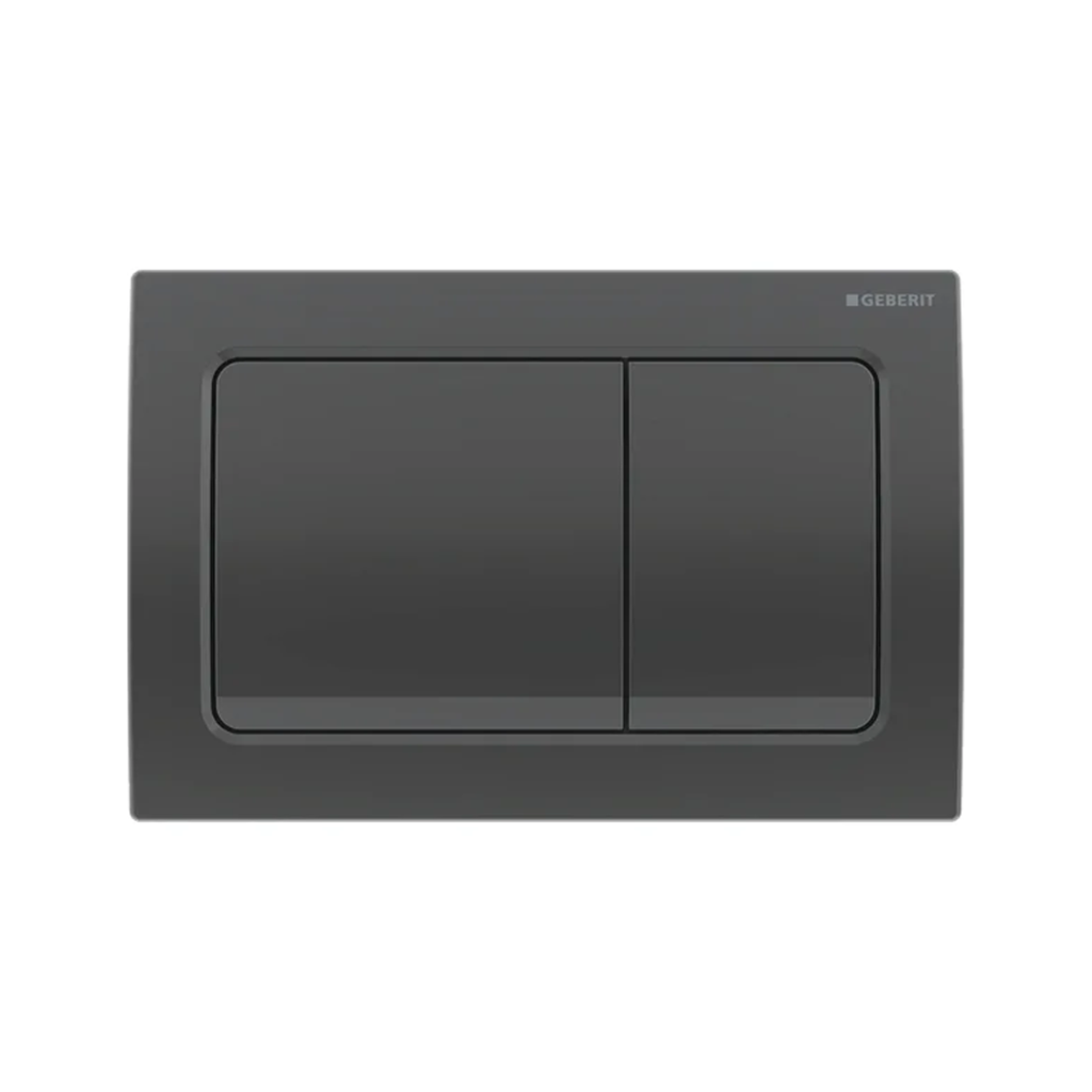 Geberit plaque d’action noir Alpha 30