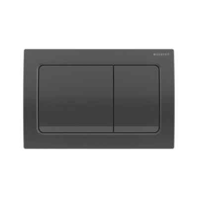 Geberit plaque d’action noir Alpha 30