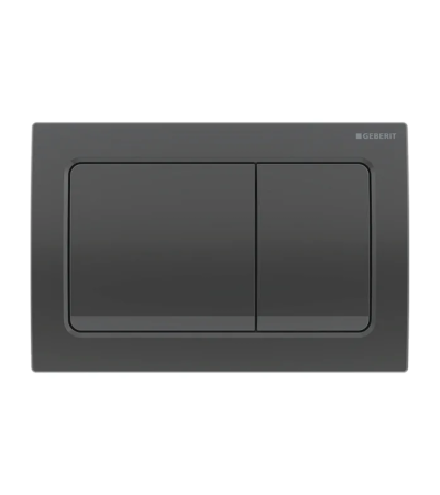 Geberit plaque d’action noir Alpha 30