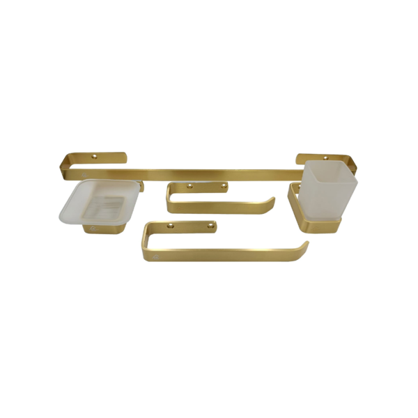 S4Y accessoires 6 pièces carré Gold