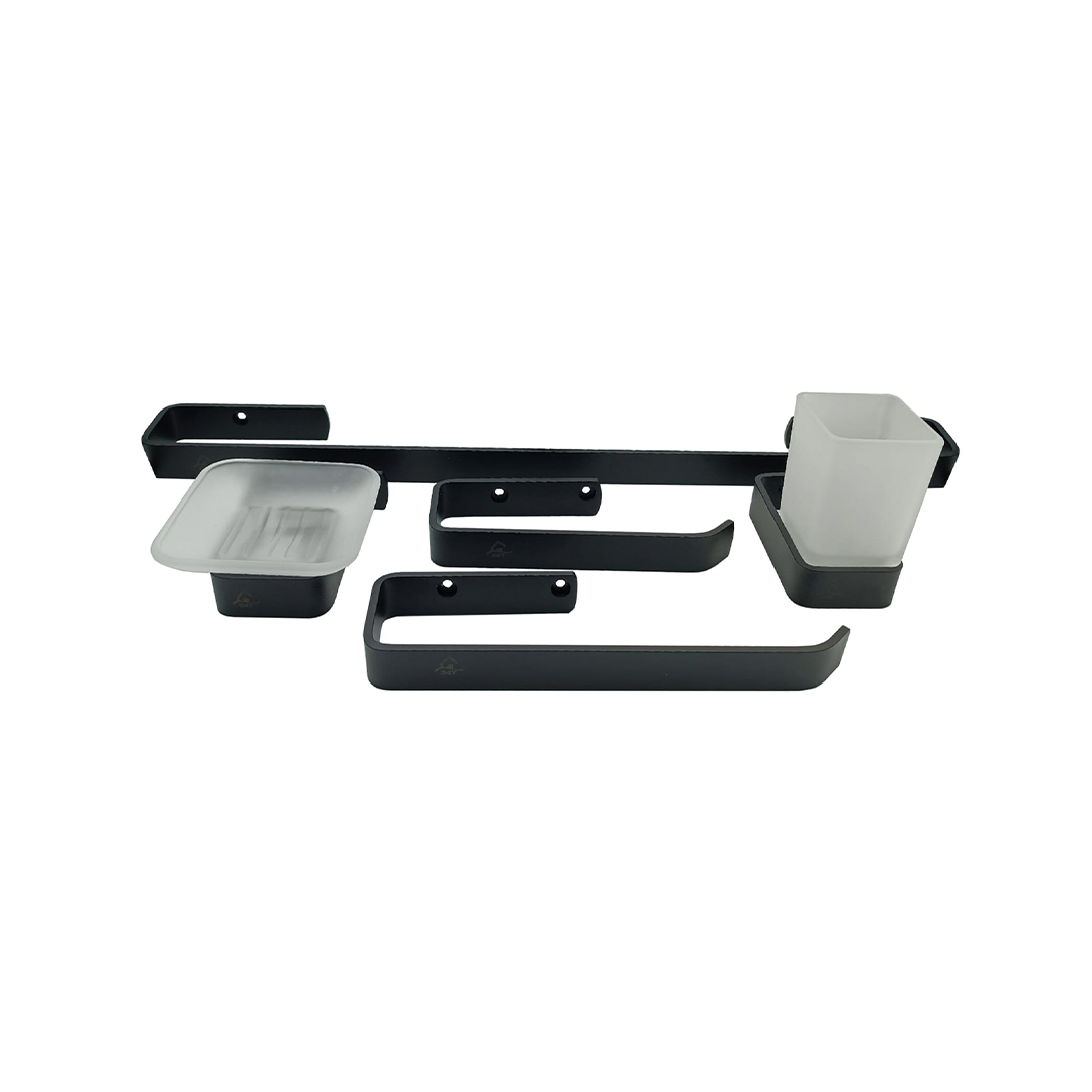 S4Y accessoires 6 pièces carré Noir S4Y accessoires 6 pièces carré Noir