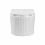 Cuvette suspendue Bardage blanc