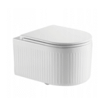 Cuvette suspendue Bardage blanc