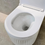 Cuvette suspendue Bardage blanc