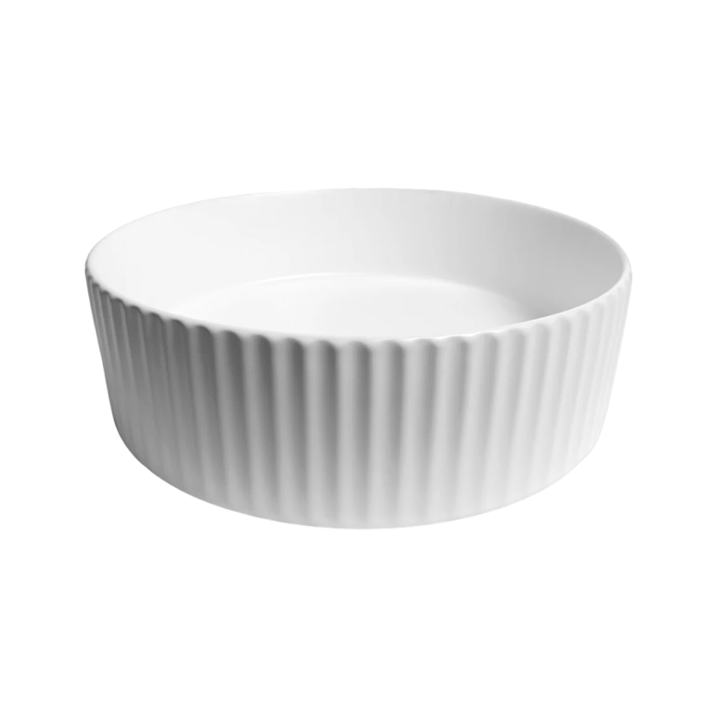 Luxiati vasque à poser blanc bardage