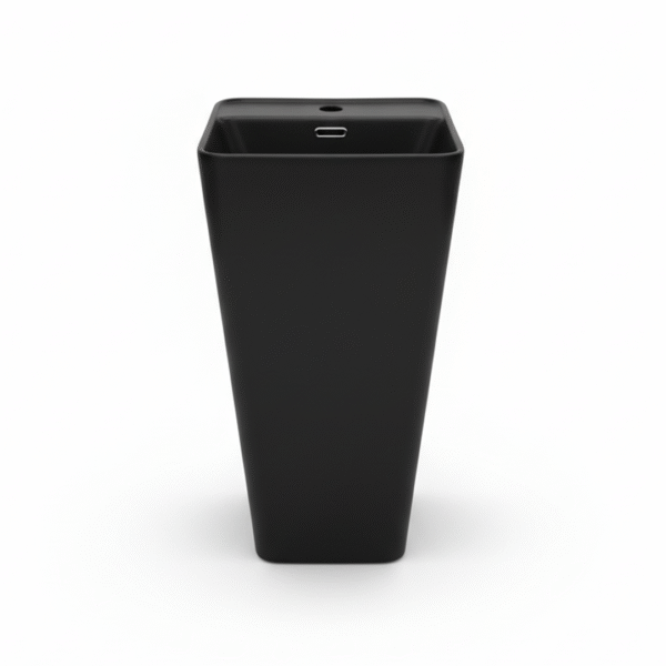 Lavabo monobloc noir de Faensa