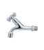 Robinet mural long pour Hammam chrome Wegay en laiton poli